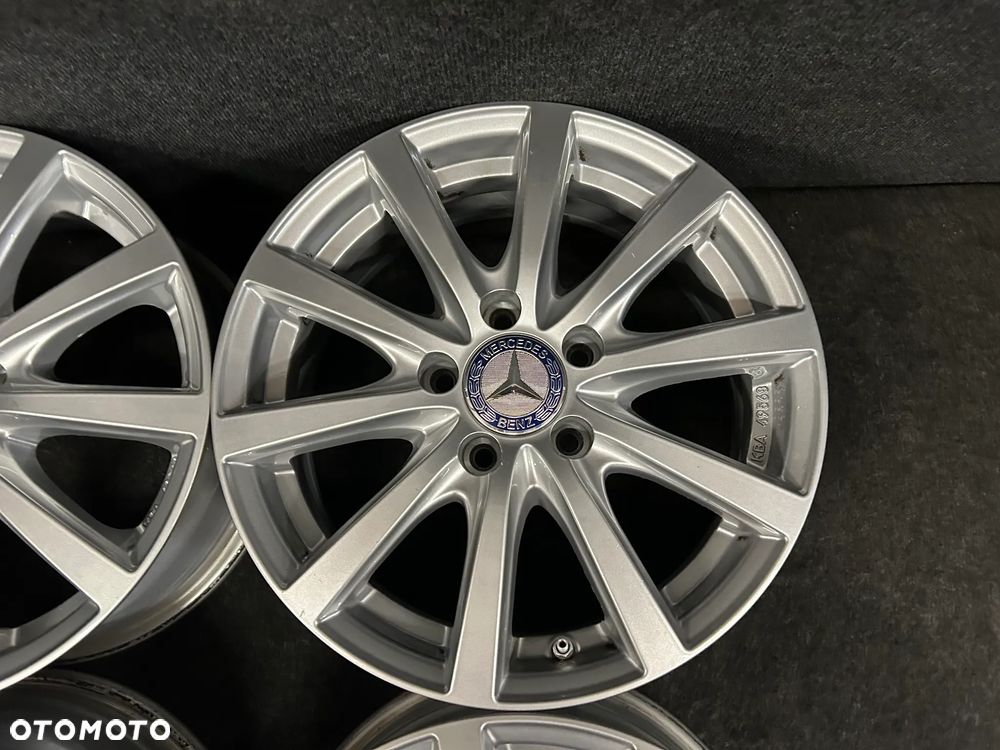 Alufelgi Mercedes A-Klasa W169, W176, B-Klasa W245, W246, Vito 16 cali 5x112 4szt. Łądne z czujnikami! - 12