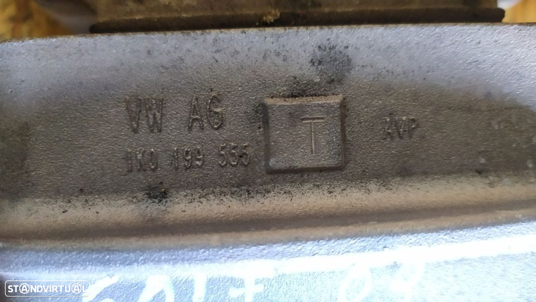 APOIO DA CAIXA DE VELOCIDADES VOLKSWAGEN GOLF V VI LEON A3 98P 1K0199555 - 2