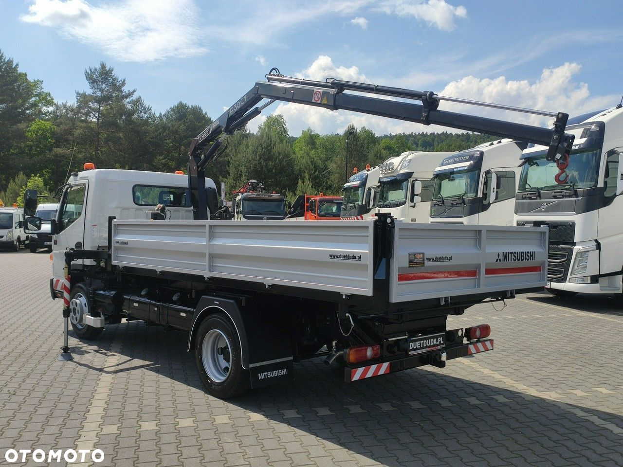 Mitsubishi Canter Fuso 9C18 3.0/180KM Automat, HDS FASSI F30 Wywrotka 3-str - 12