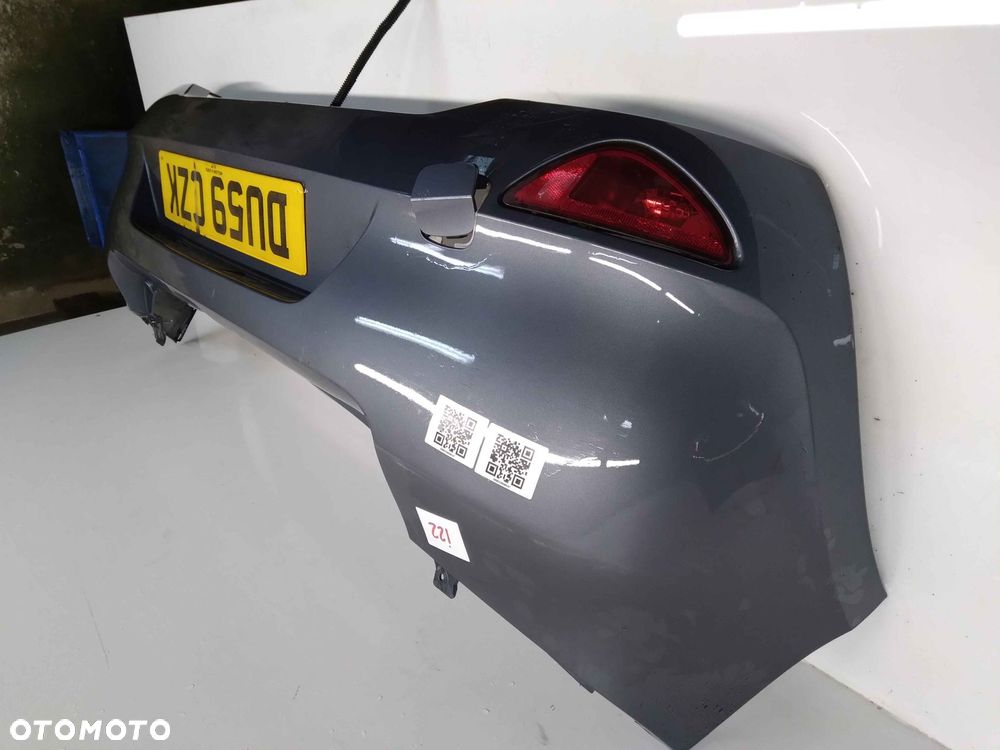 } ZDERZAK TYŁ TYLNY RENAULT CLIO 3 III LIFT FL TEJ47 SZARY HB - 3