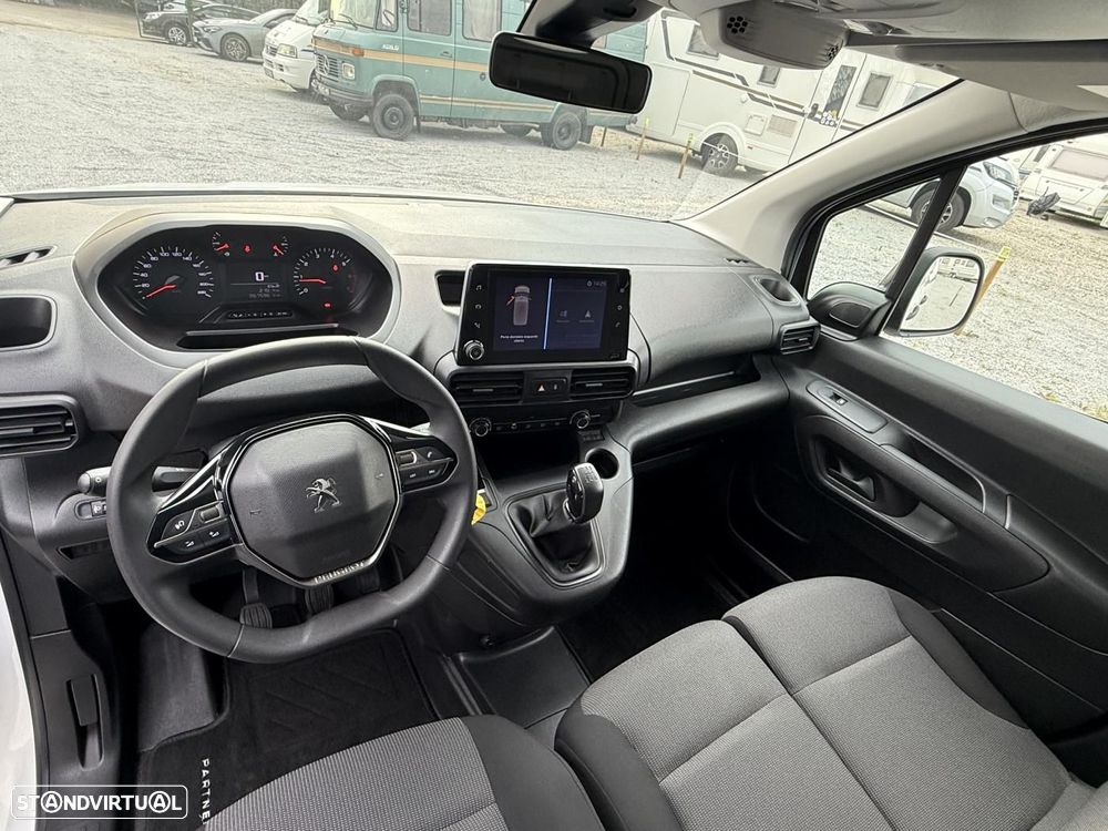 Peugeot Partner 1.5 Blue-HDI Premiun 3Lug IVA Dedutivel Ecrã - 30