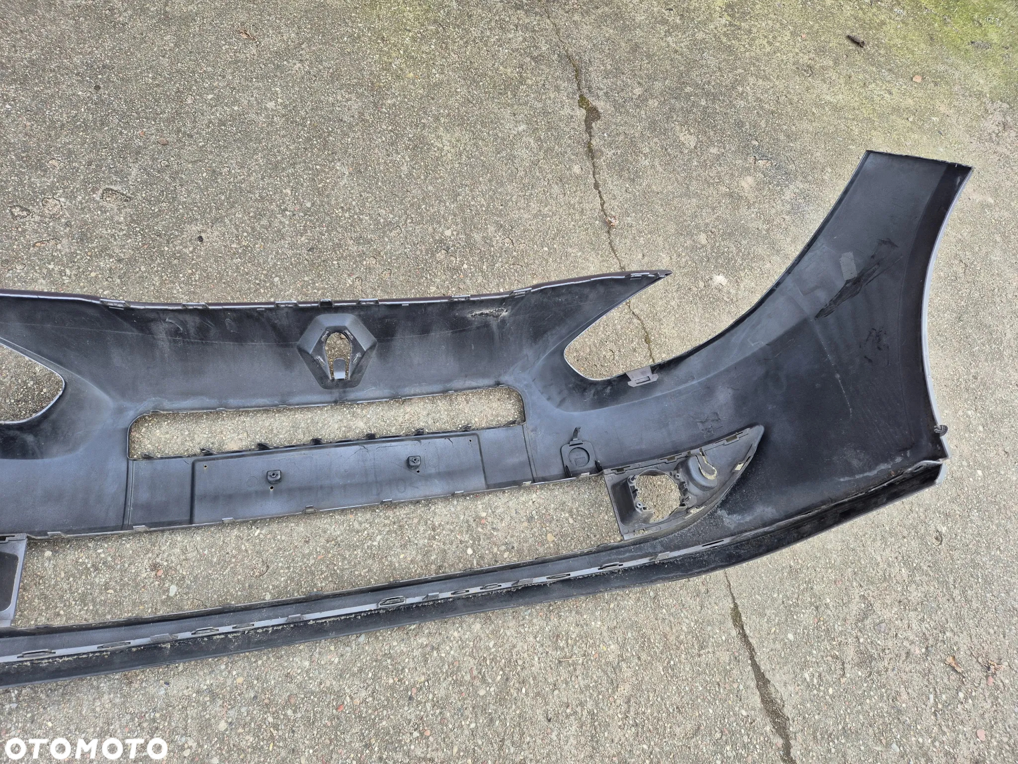 Renault Fluence 09-zderzak przedni spoiler hokej - 6