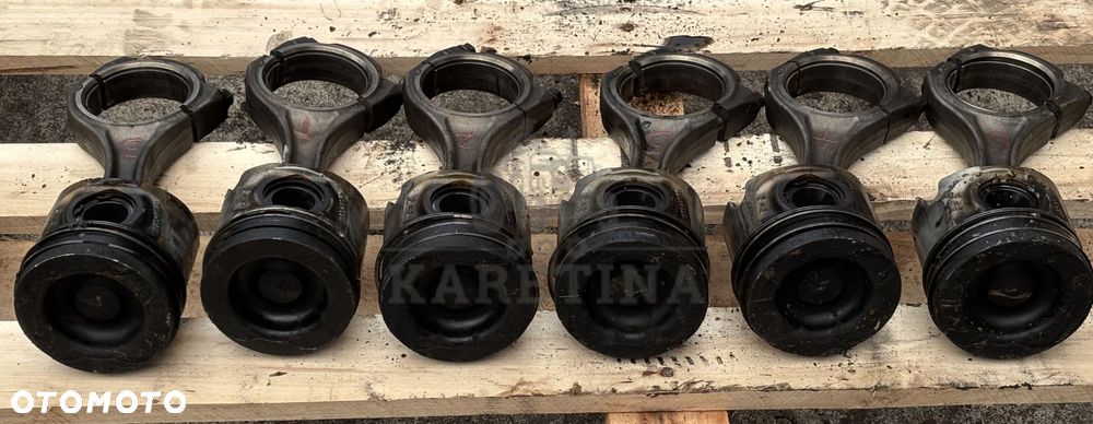 Fendt 700 800 SCR Deutz TCD 6.1 L6 Korobowód Tłok Tłoki CZĘŚCI 21130230 2113 0230 101065 - 10