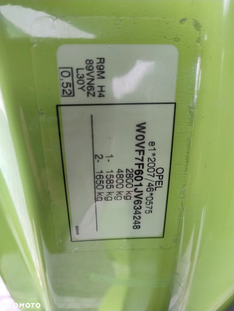 Opel VIVARO 1.6 CDTI (110KM) 6-BIEGÓW (L1H1) STAN SUPER IDEALNY 100% BEZWYPADKOWY LAKIER ORYGINALNY NIE MA RDZY SERWIS KM DO KOŃCA ! ! ! - 39