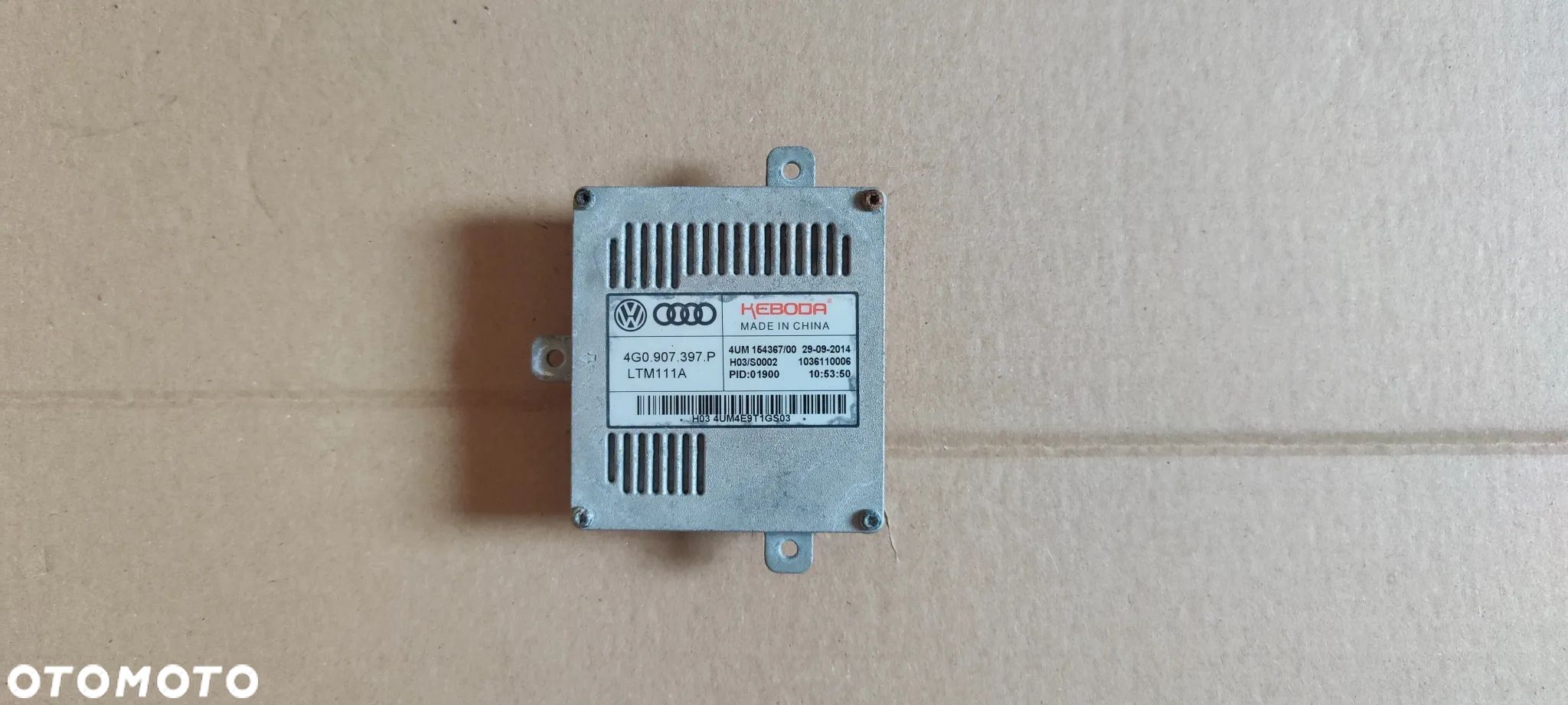 PRZETWORNICA AUDI A3 8V 4G0907397P XENON - 1