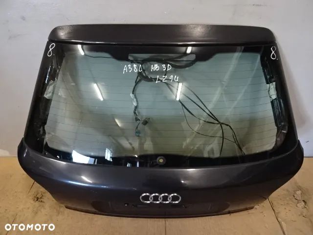 KLAPA TYLNA SZYBA BAGAŻNIKA AUDI A3 8L LAK:LZ9U NR8 - 2
