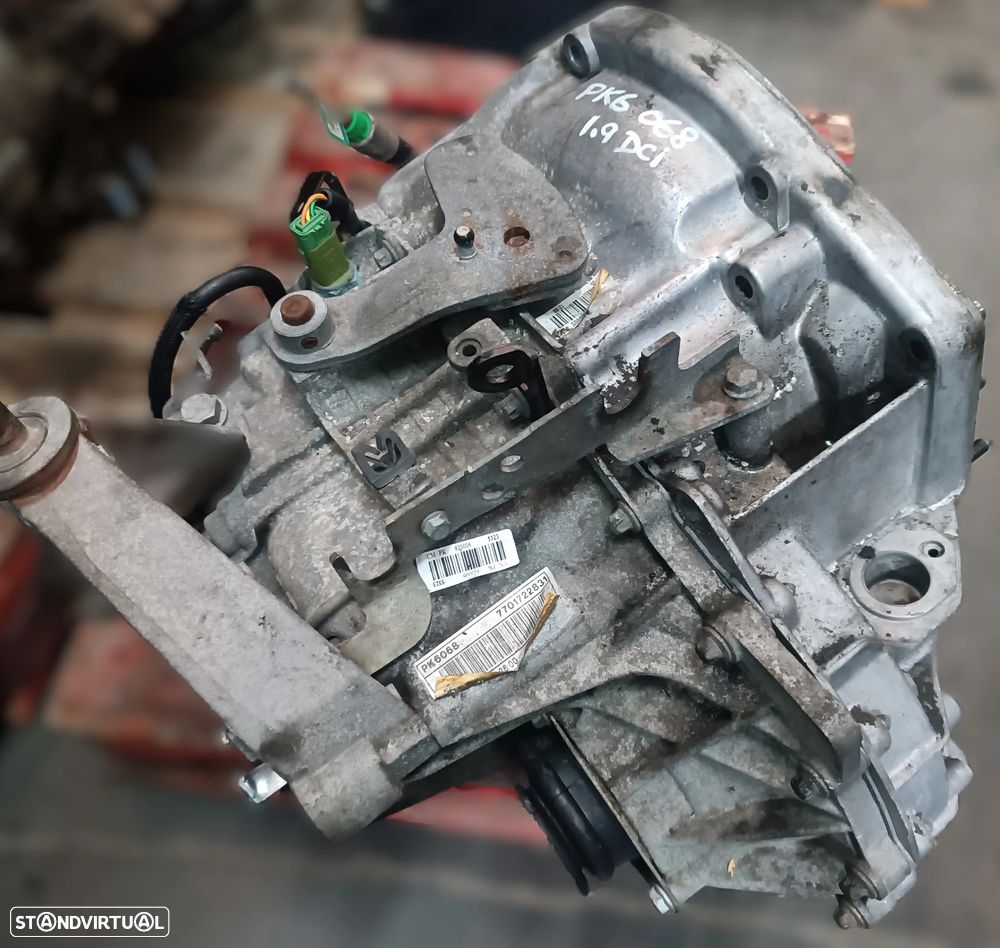 CAIXA DE 6 VELOCIDADES RENAULT LAGUNA II (TRAFIC) 1.9DCI PK6018 PK6068 - 2