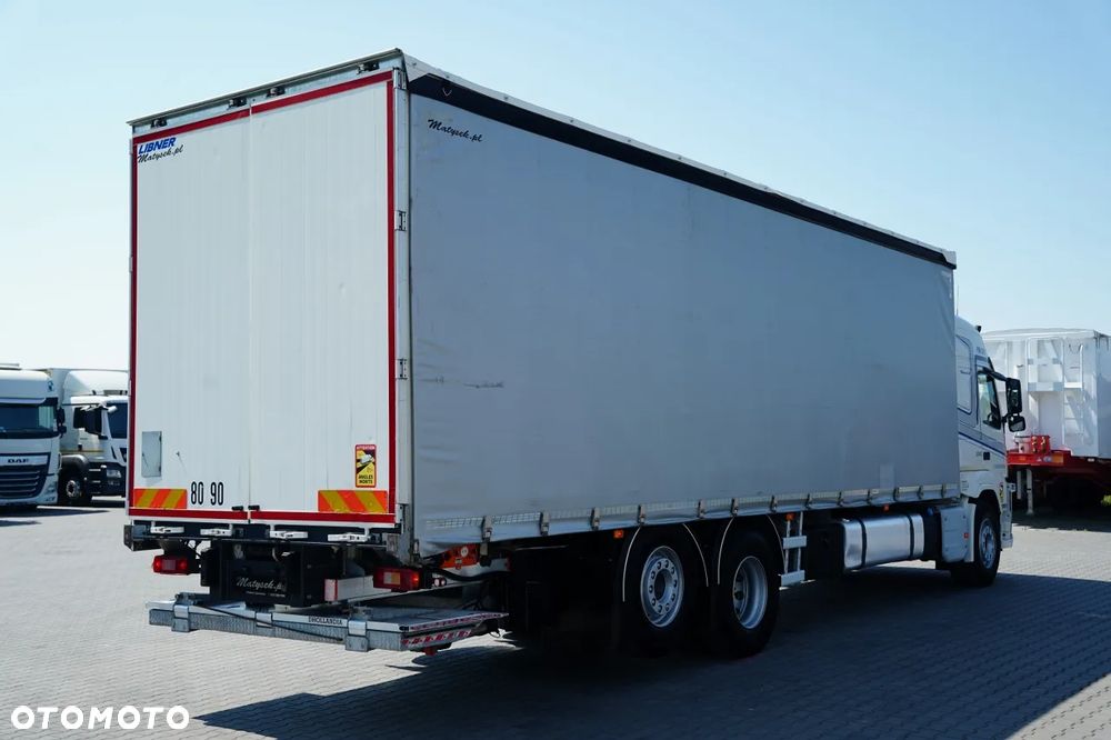 Volvo FM 370 / SOLÓWKA / FIRANKA - 9,1 M / 6X2 / WINDA DHOLLANDIA - 2 000 KG / MOCNA PODŁOGA / KLIMA POSTOJOWA / I- SHIFT / EURO 6 - 5
