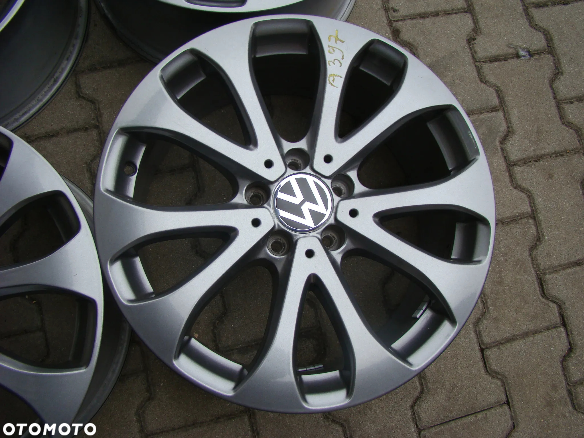 a397 5x112 VW Arteon Tiguan T-Roc Caddy Jetta Touran Golf VII VIII Passat B7 B8 8jx18 - 3
