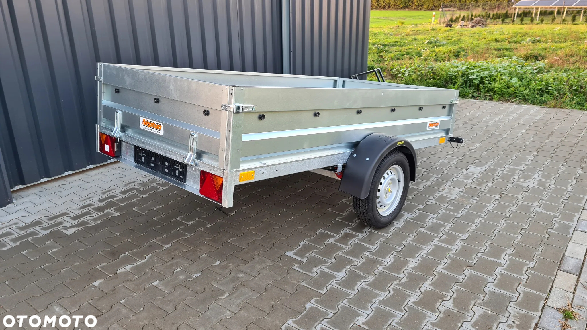 Neptun RUSTIK skrzynia 236x129 burta 40cm przyczepa GN099 - 2
