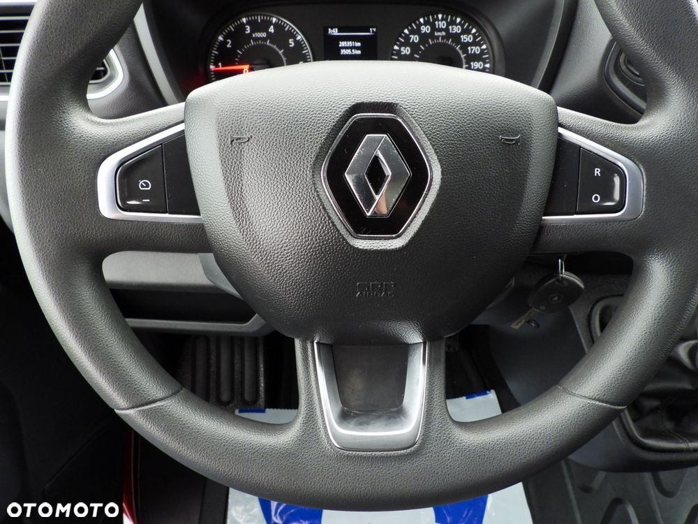 Renault MASTER PLANDEKA 10 PALET WEBASTO TEMPOMAT LEDY PNEUMATYKA KLIMATYZACJA  165KM - 32
