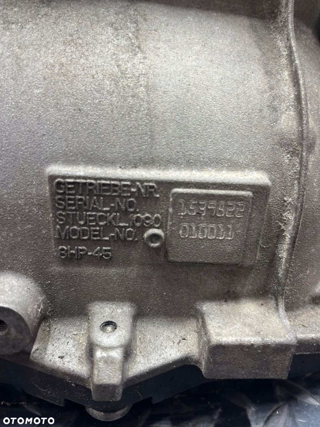 BMW F10 F11 SKRZYNIA BIEGÓW AUTOMATYCZNA 8HP-45 WGQ OE 7606591 - 3