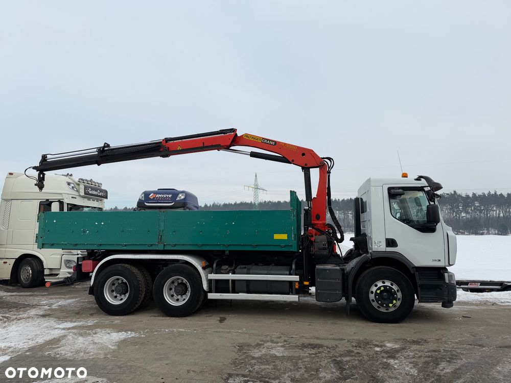 Renault PREMIUM LANDER 380 DXI 6X4 // DŹWIG HDS PALFINGER PK15500 RADIO PILOT // - 11