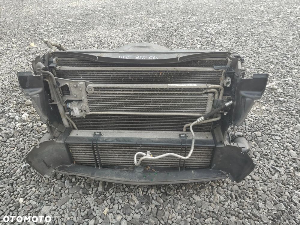MERCEDES W212 3.0 CDI OM642 350cdi Pas Przedni Wzmocnienie Czołowe Chłodnice Belka - 3