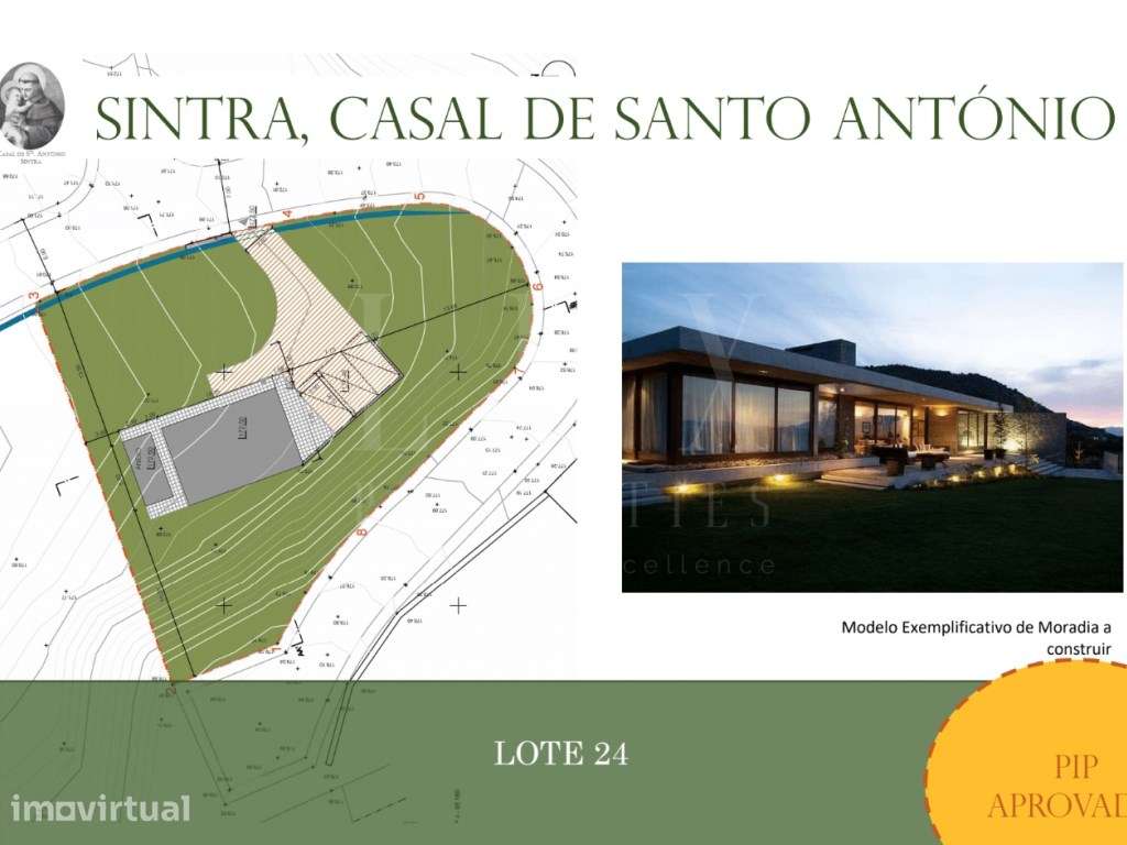 TERRENO COM PIP APROVADO NO CENTRO DE SINTRA - Grande imagem: 2/13