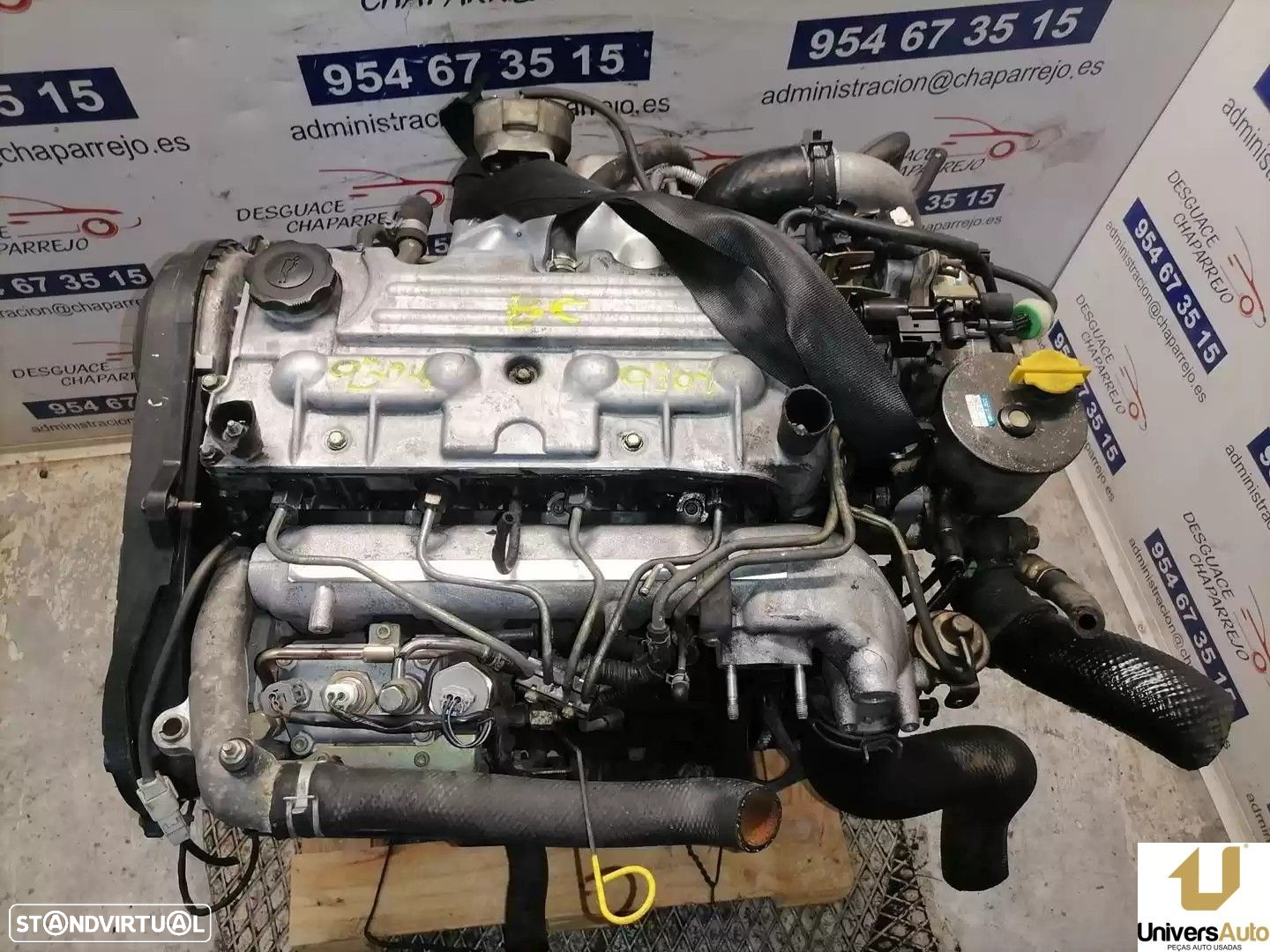 MOTOR COMPLETO MAZDA PREMACY 2002 -RF - 4