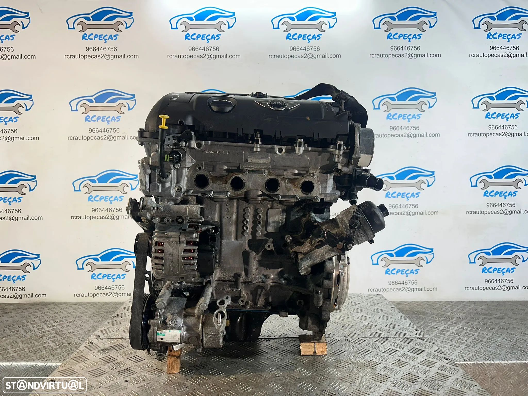 .Motor Completo PSA Peugeot Mini Cooper One Clubman EP3 8FS N12B14 1.4i 16v 2007 - 2010 - 1