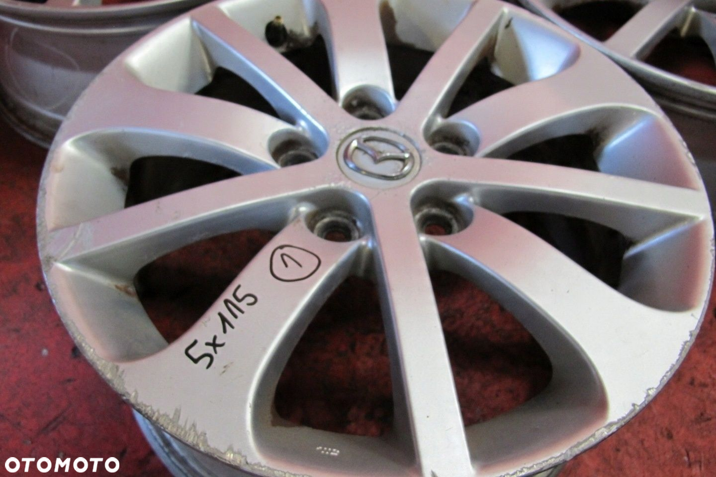 MAZDA 5 CR19 FELGI ALUMINIOWE 16 6.5J ET52 5x114.3 9965526560 KOMPLET - 3