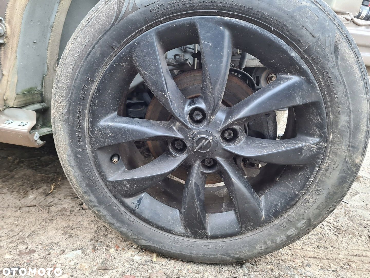 FELGI KOŁA 4X100 16 OPEL ASTRA H MERIVA A - 8