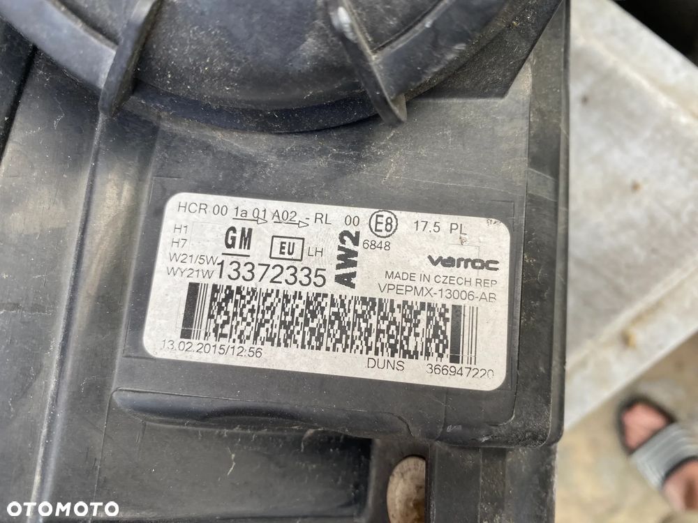 lampa meriva b lift lewa eu cała - 4