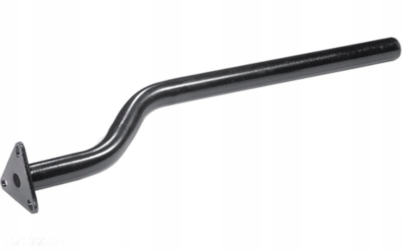 RURA BŁOTNIKA NADKOLA FI42 800MM WYGIĘTA Z MOCOWANIEM - 2