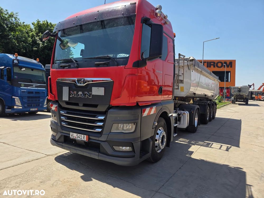 MAN TGX 18.470 4x2, 2021, 391.680km, cutie AUTOMATA+INTARDER 6 trepte, KIT BASCULARE, Aer cond STATIONARE, FRIGIDER, jante Aluminiu, Anv 90% ok, rez motorina 600l aluminiu, rulat in GERMANIA, Carte Idenitate RAR, posibil leasing 4 ani-PROMOTIE 41.900 EUR - 5