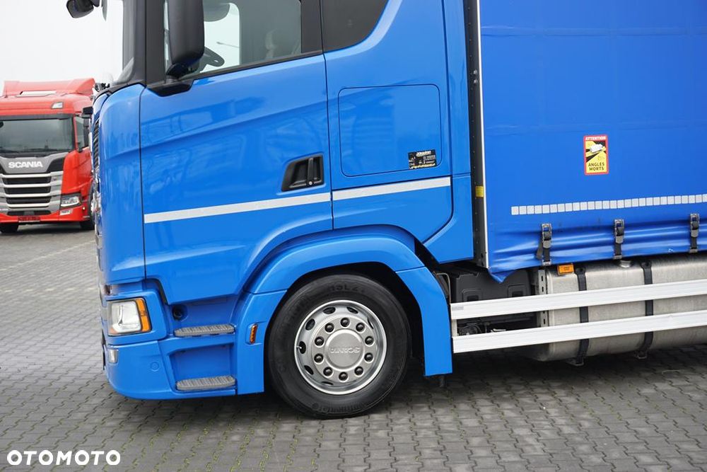 Scania / S 500 / ACC / E 6 / FIRANKA / 20 PALET / DŁ. 8,1 M /  RETARDER - 18