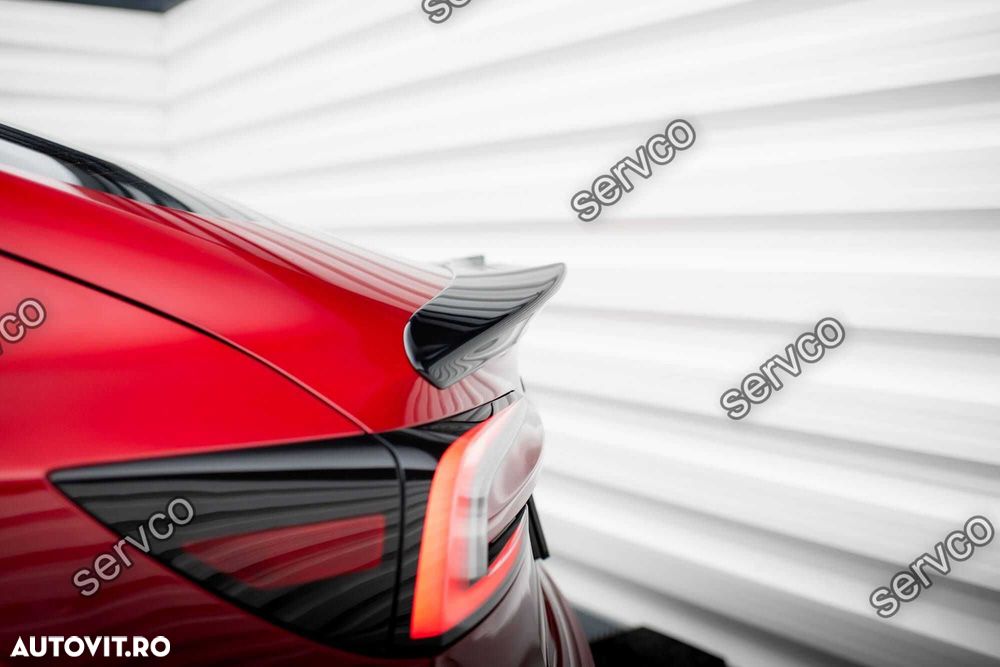 Eleron spoiler cap Tesla Model 3 2017- v4 - Maxton Design - 5