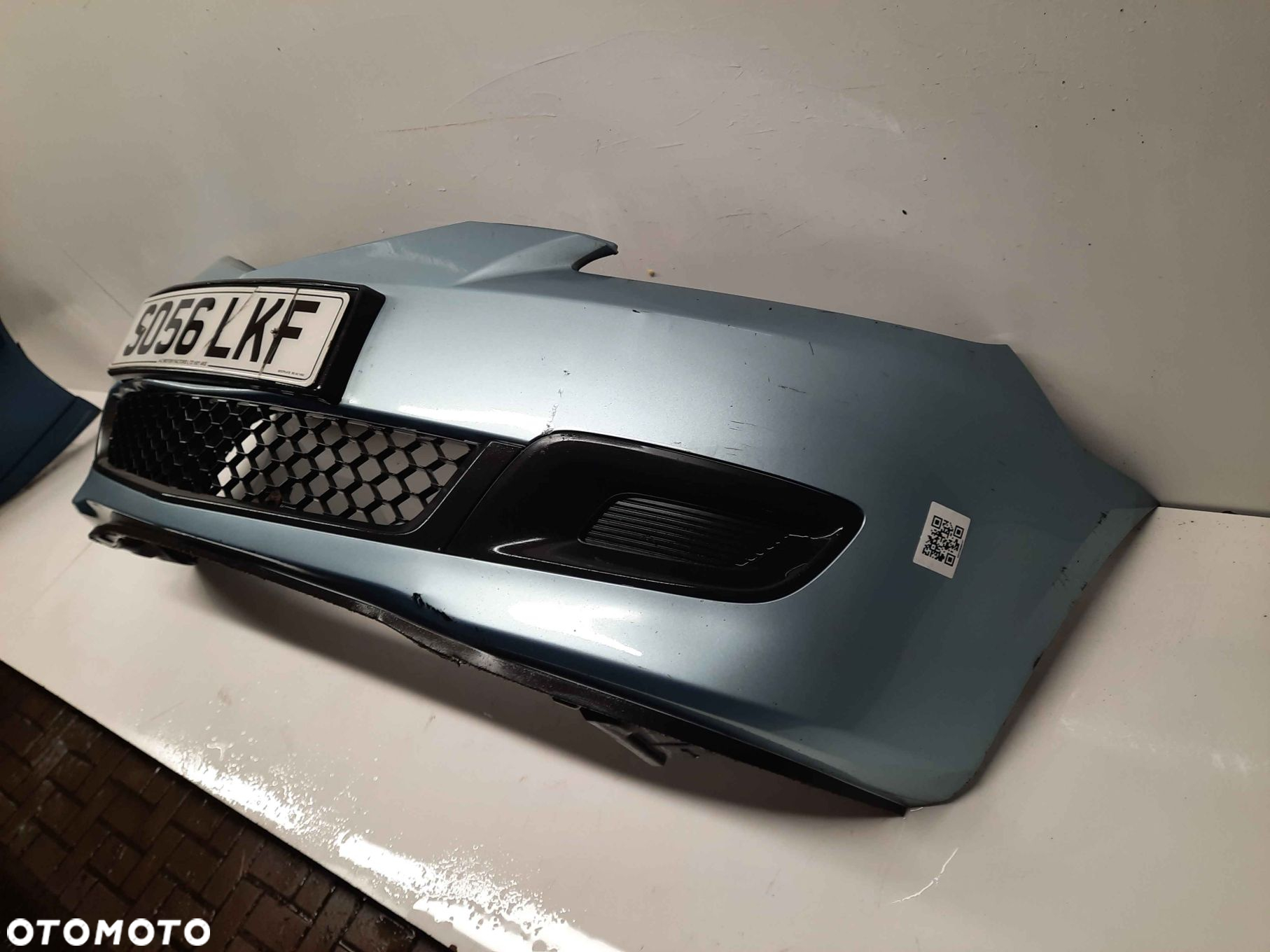 ^ ZDERZAK PRZÓD PRZEDNI DO MAZDA 3 BK BŁĘKIT BŁĘKITNY - 3