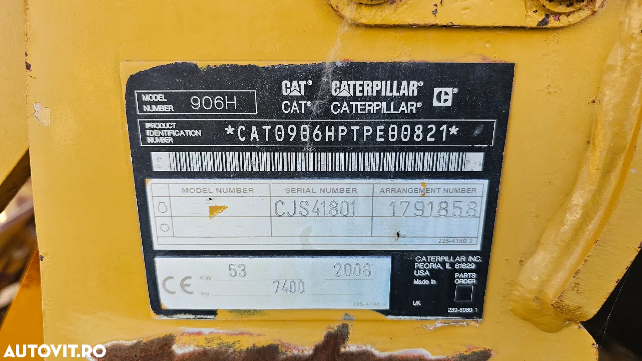 Caterpillar CAT 906 H încărcător frontal - 6