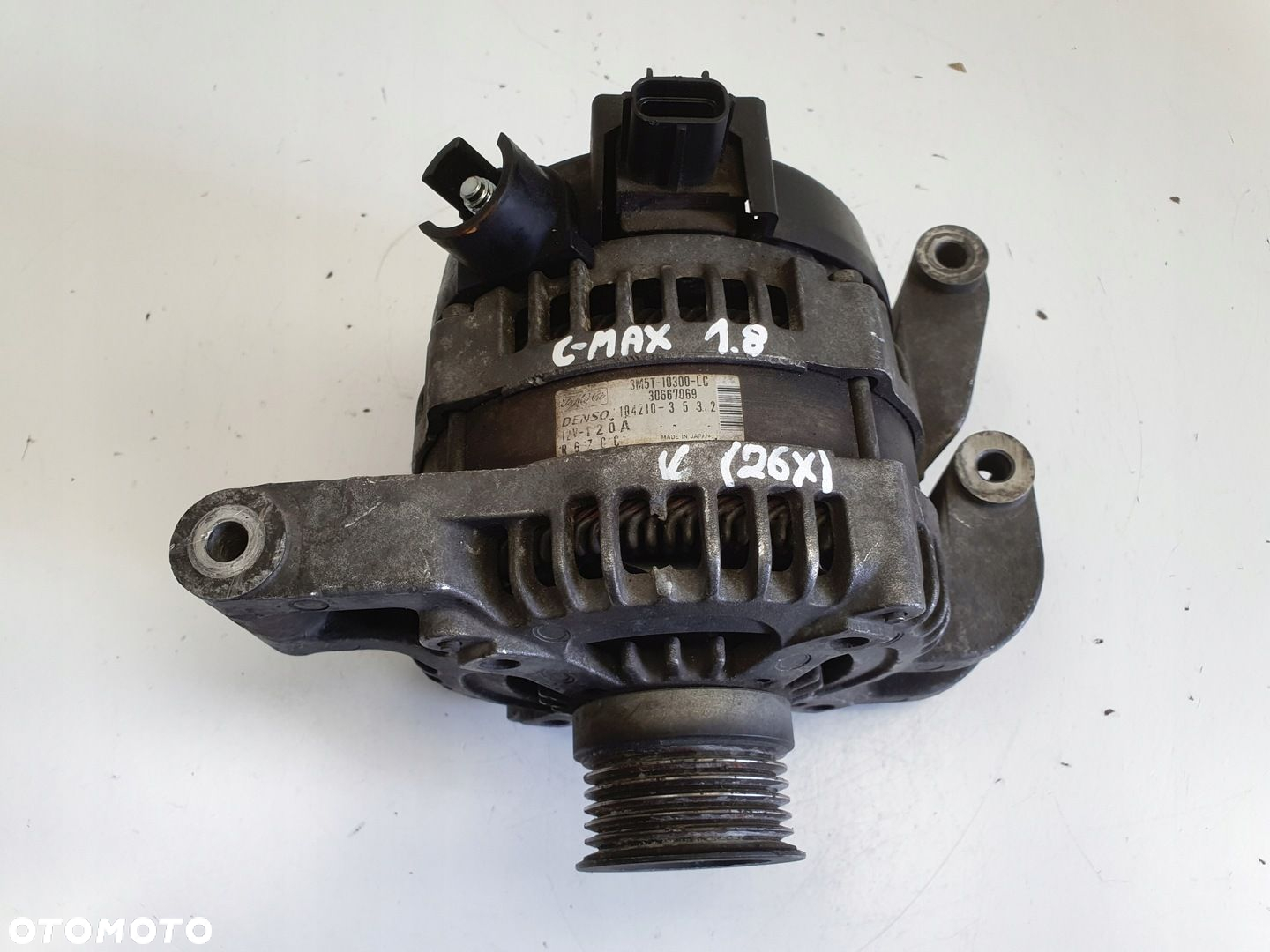 Ford C-Max Focus mk2 1.8 16V ALTERNATOR 30667069 3M5T-10300-LC - 3