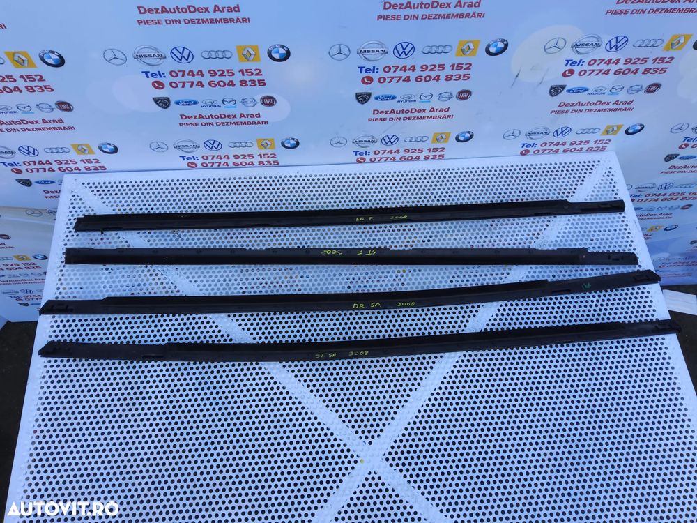 Ornament usa crom Peugeot 3008 an 2016-2024 ornamente cromate uși fata spate stânga dreapta Peugeot 3008 II - 5