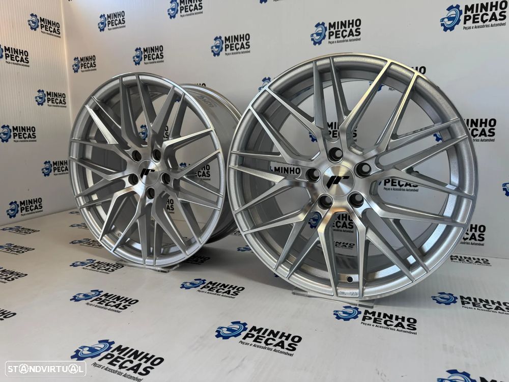 Jantes Japan Racing (JR28) em 18 (5x112) Silver Machined - 2