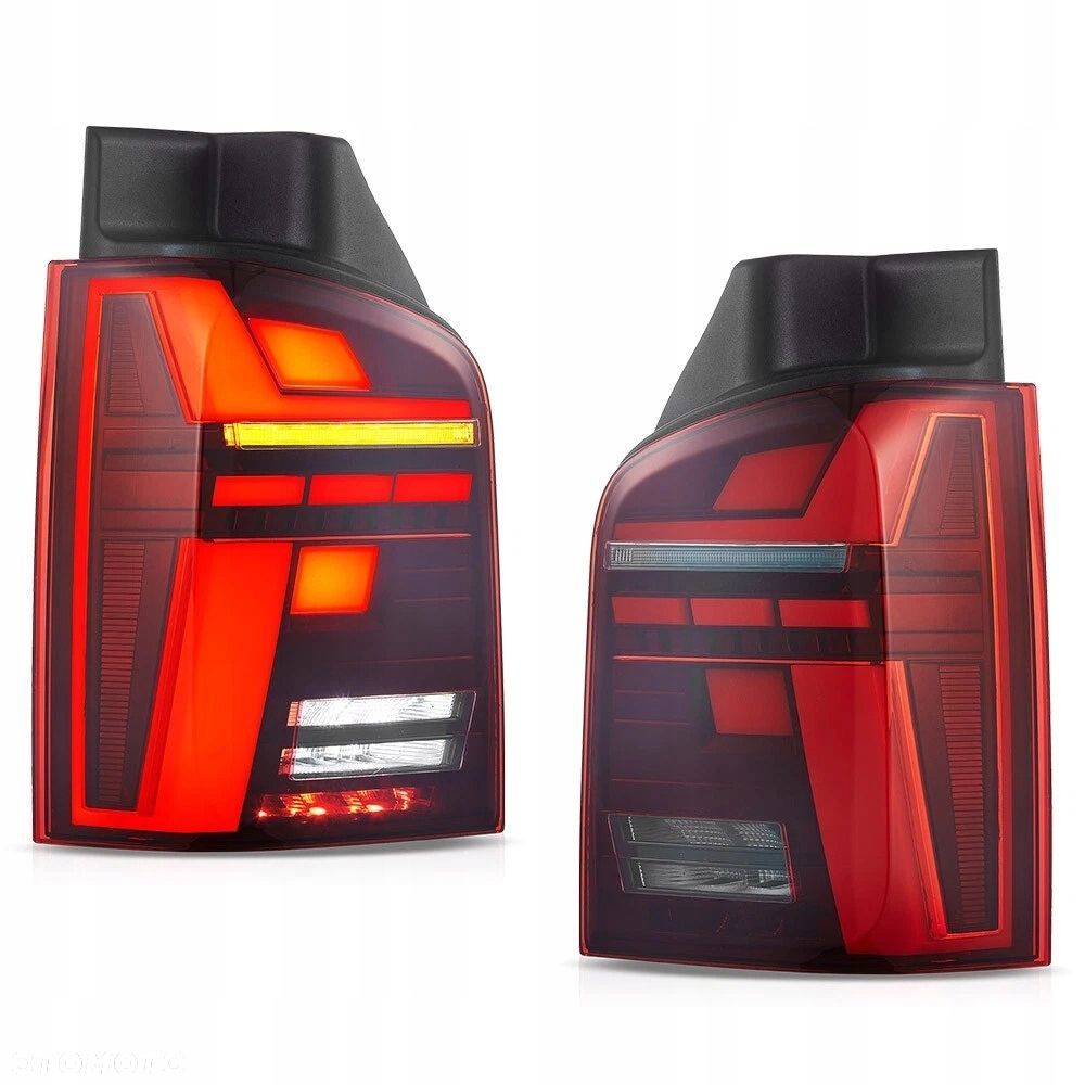 Lampy tylne Led Tuning wzor T6 2020 do T5 Vw Transporter Multivan Caravelle - 2