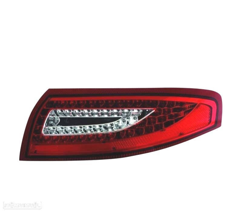 FAROLINS TRASEIROS LED PORSCHE 911 996 97-05 BRANCO VERMELHO - 1