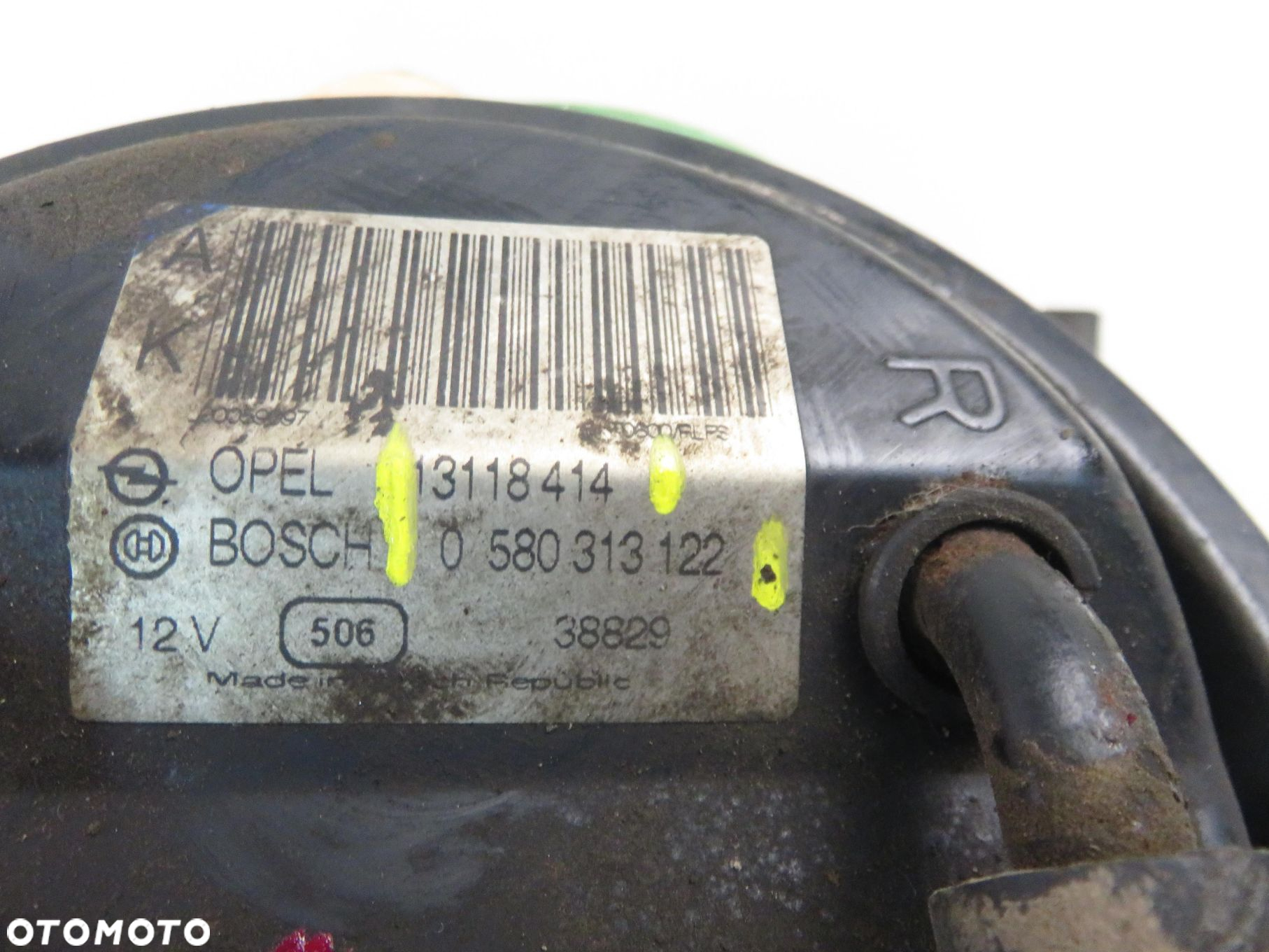 POMPA PALIWA OPEL ZAFIRA A  1.8 16V 125 - Z 18 XE 13118414 0580313122 4PIN - 9