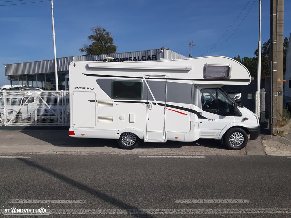 Ford Transit 2.2 TDCI - ROLLER TEAM ZEFIRO 291 TL - 4 LUGARES - 6 DORMIDAS - 12