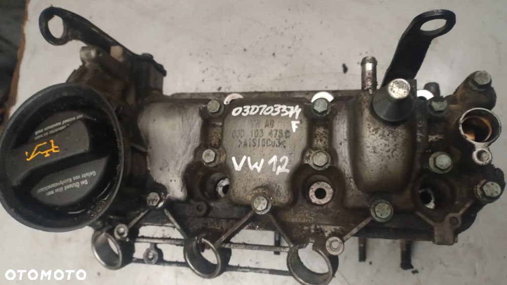 VW SEAT SKODA 1,2 6V AWY głowica pokrywa wałek 03d103374F  03D103475C - 1
