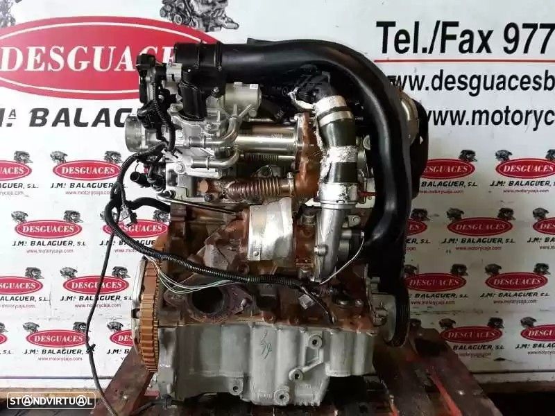 MOTOR COMPLETO DACIA DOKKER 2013 -K9K612 - 2