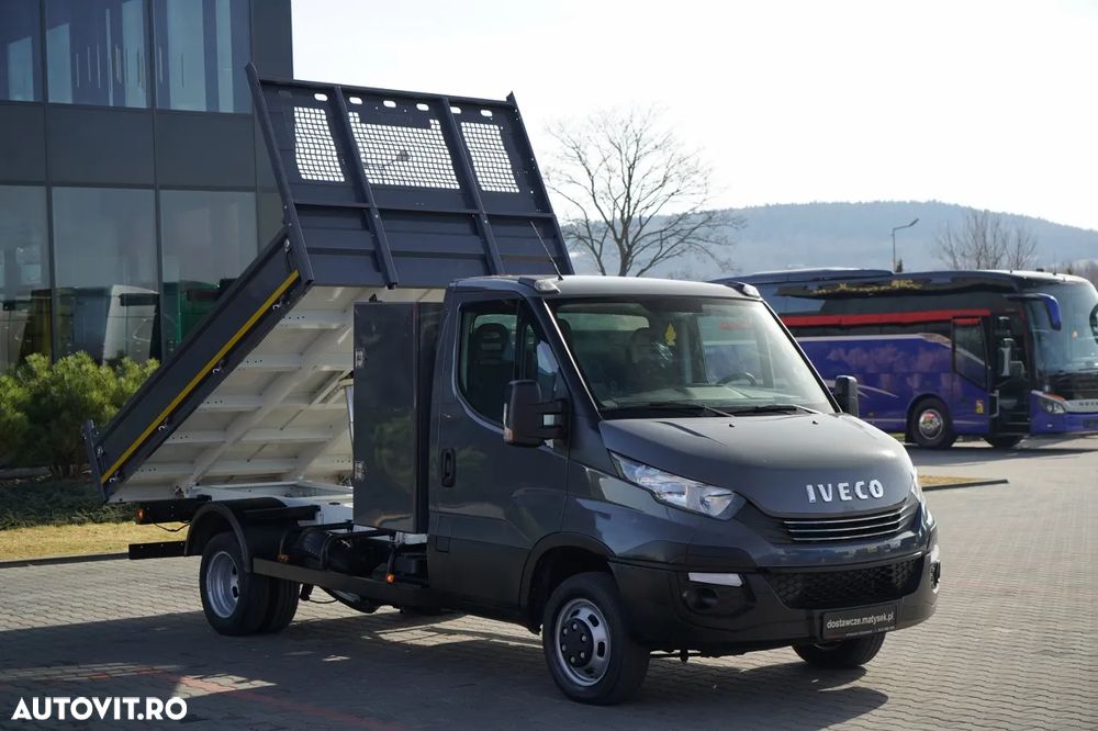 Iveco DAILY 35-180 / BASCULATOR SPATE / HI-MATIC / DUBLU / IMPORTAT - 2