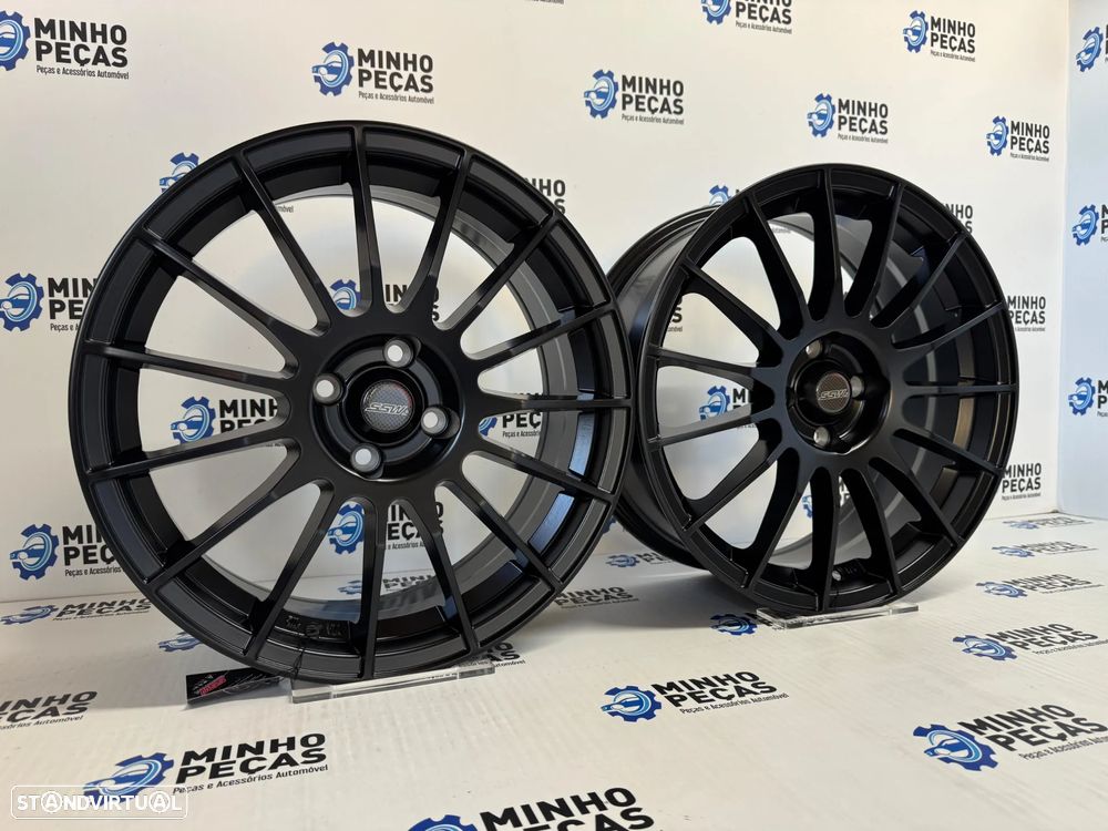 Jantes look SSW S254 em 17 (4x100) Preto Matte - 2