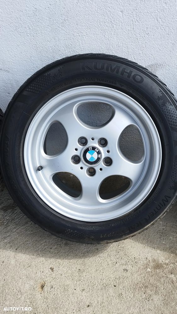 Set jante aliaj BMW Style 109 17 8j Et 46  Dedicate x3 e83 cu anvelope de iarna 235/55/17 - 3
