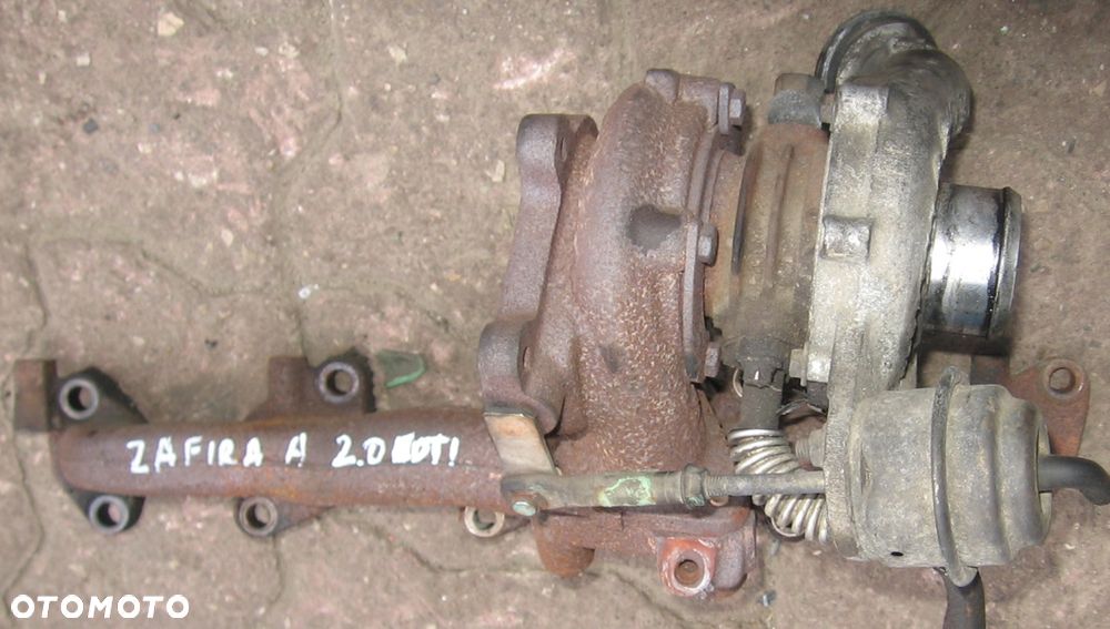 2.0D CDTI DTL turbo sprężarka ZAFIRA A kolektor turbina - 1