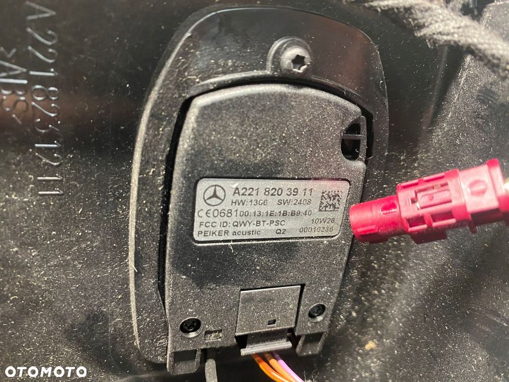 ZŁĄCZE BLUETOOTH MERCEDES W221 S-KLASA A2218203911 - 3