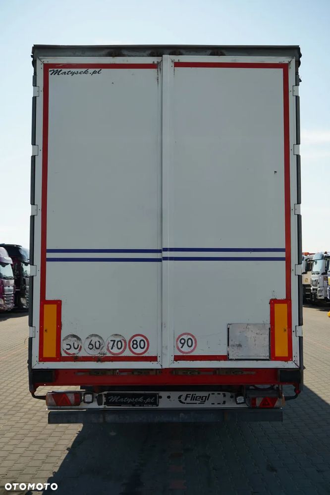 Fliegl / FIRANKA / MEGA / MULDA 7 M / DACH PODNOSZONY / OSIE BPW / - 6
