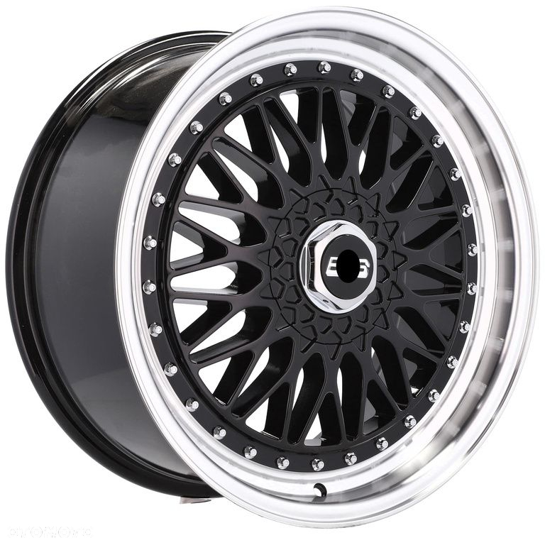 4x Felgi 18 Styl BBS RS m.in. do MERCEDES E W124 C124 W210 W211 SLK R170 R171 CLK - BY479 (XF135) - 8