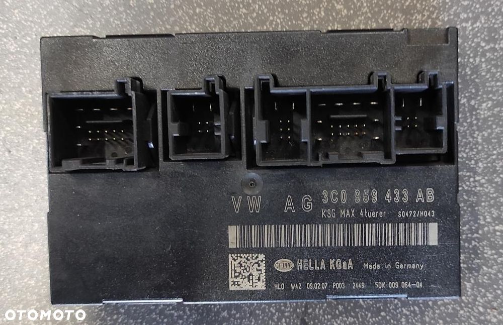 Moduł Komfortu VW PASSAT B6  3C0959433AB - 1