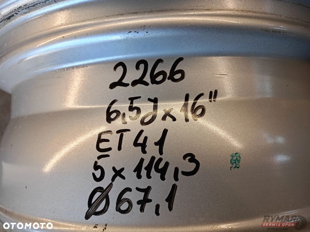 ŚLĄSK ALUFELGI 6.5X16" 5x114,3 ET41 HYUNDAI HONDA KIA MAZDA NISSAN KPL - 8