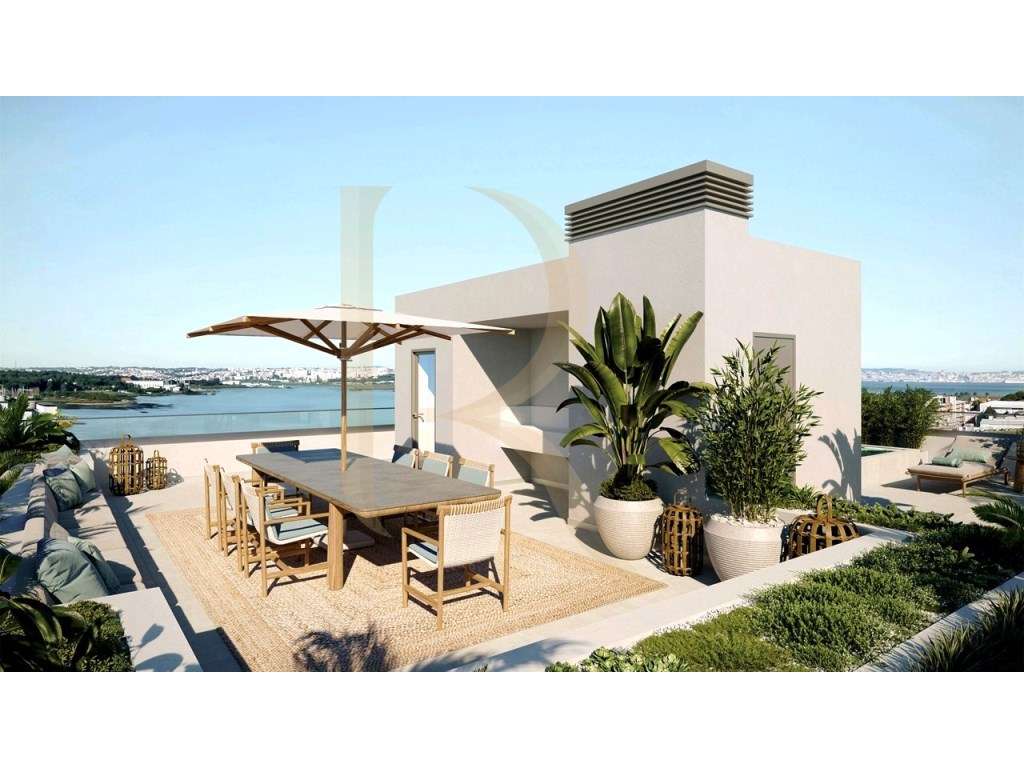 Apartamento T3 com terraço e jacuzzi no Seixal - Grande imagem: 3/11