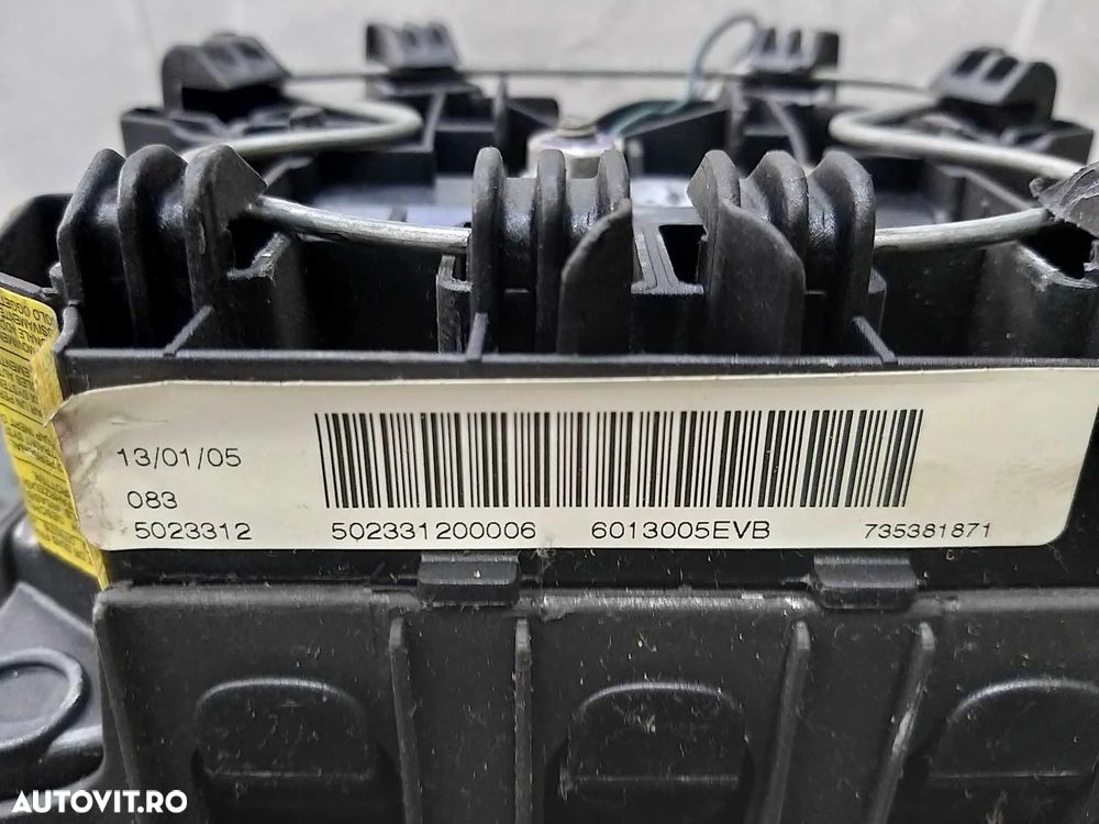 Airbag volan lancia ypsilon 843 Airbag volan lancia ypsilon 843 6013005evb 735381871 - 3